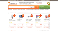 Desktop Screenshot of medizinfuchs.de